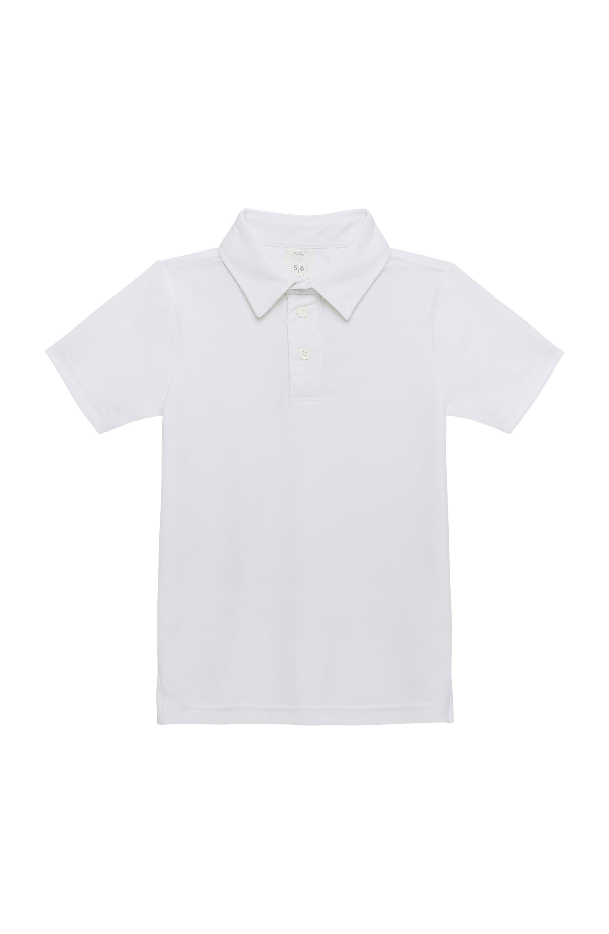 WHITE POLO SHIRT