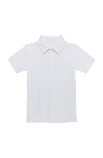 WHITE POLO SHIRT