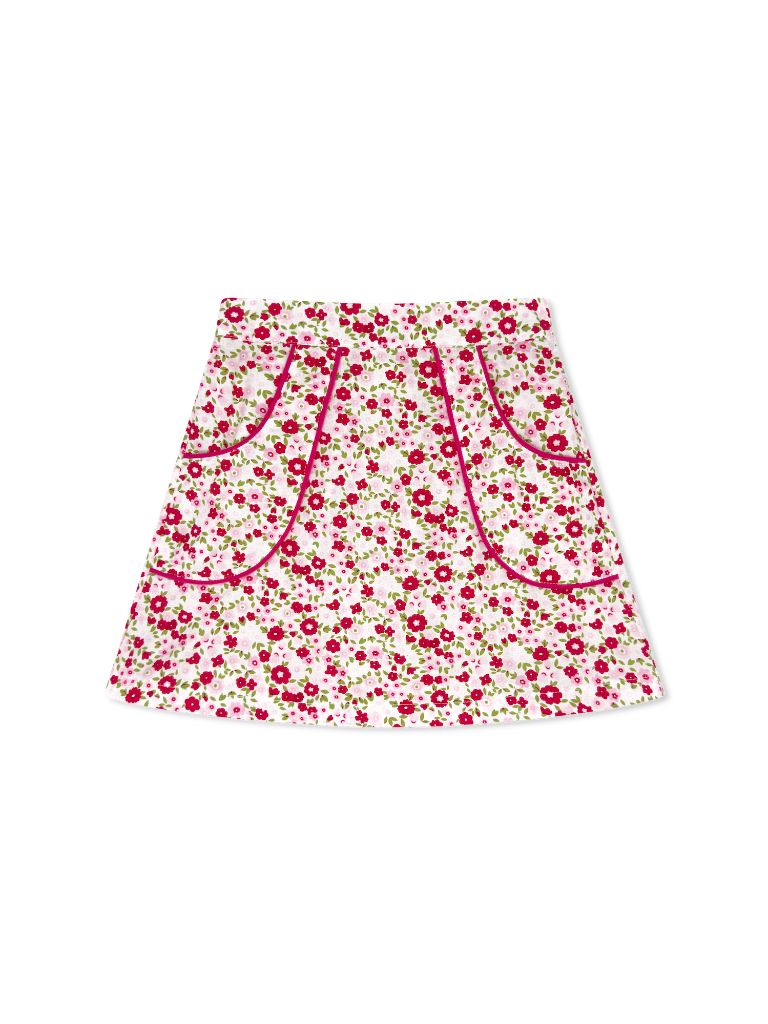 Kristen Skirt | Fuchsia Fields