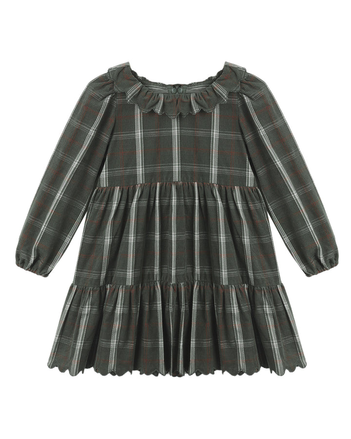 FRAN DRESS HOLIDAY PLAID