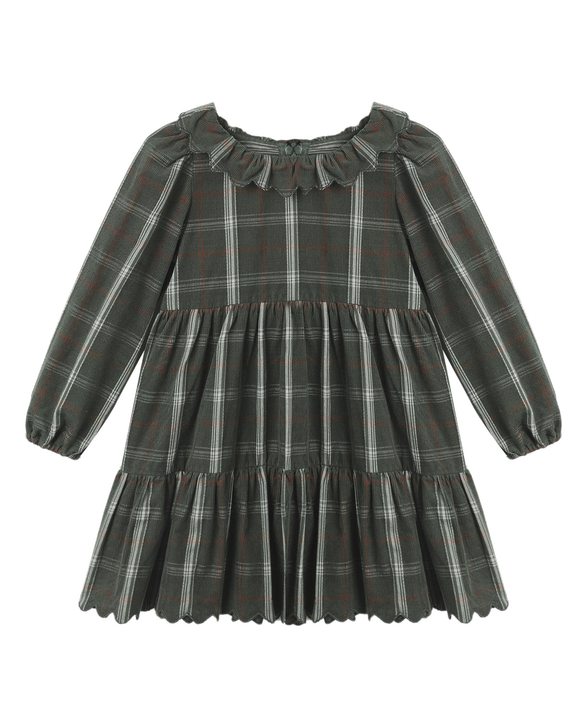 FRAN DRESS HOLIDAY PLAID