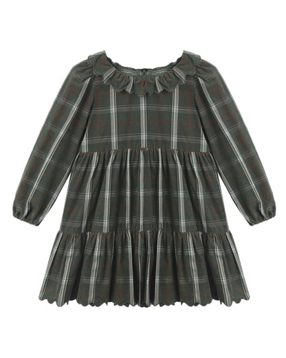 FRAN DRESS HOLIDAY PLAID