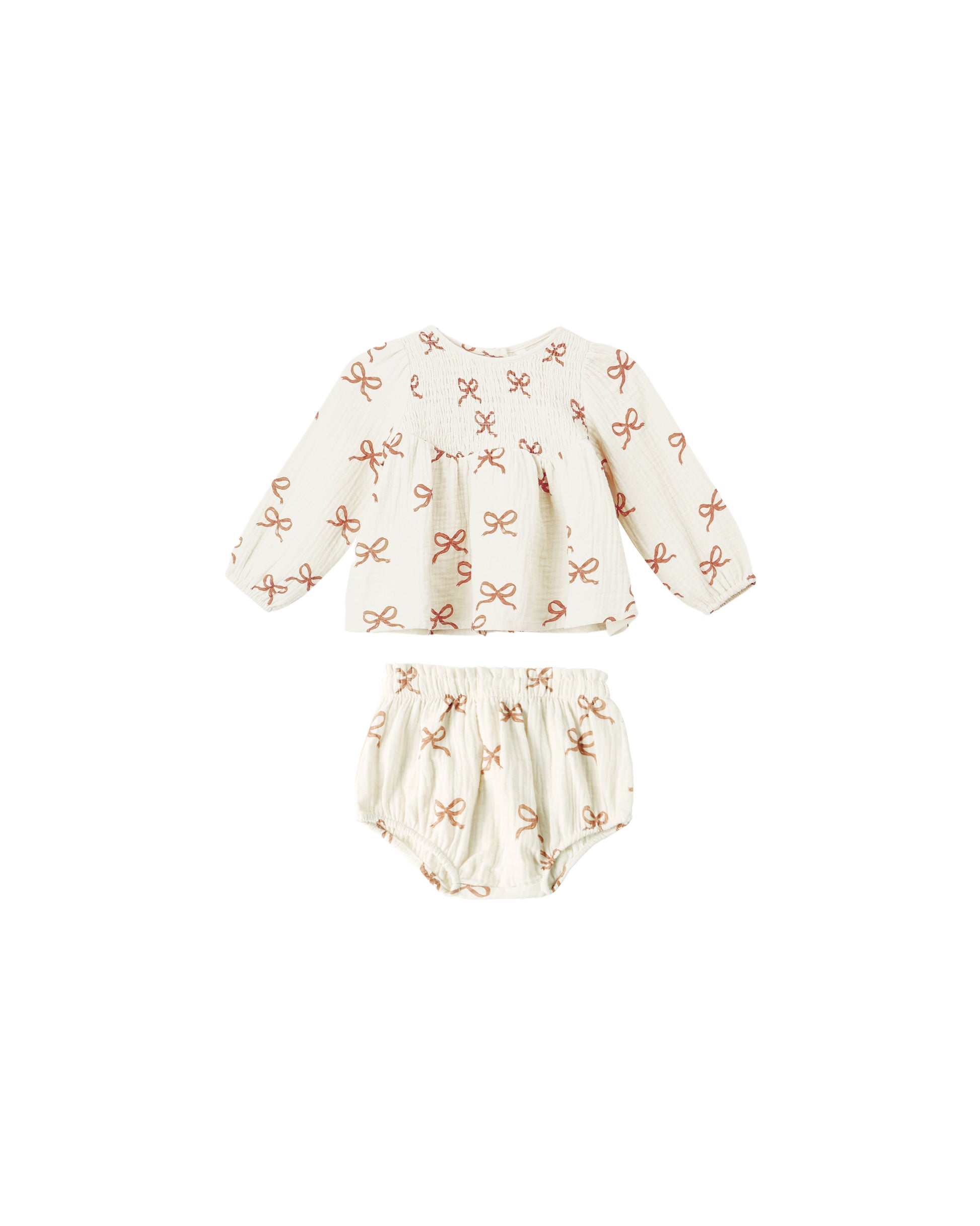 SOPHIA TOP + BLOOMER SET || RUBY BOWS