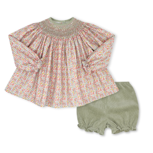 Betsy Bloomer Set Long Sleeve | Autumn Garden