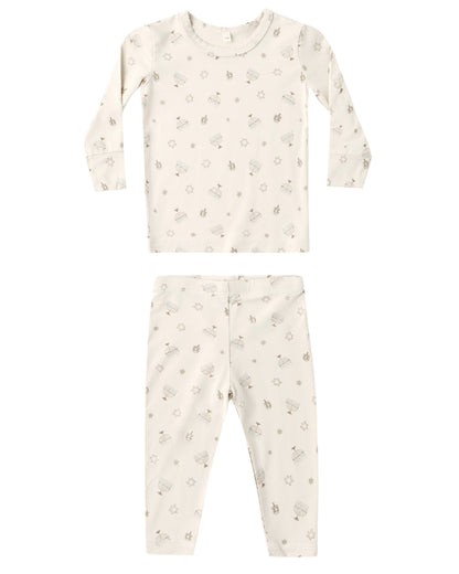 BAMBOO PAJAMA SET HANUKKAH