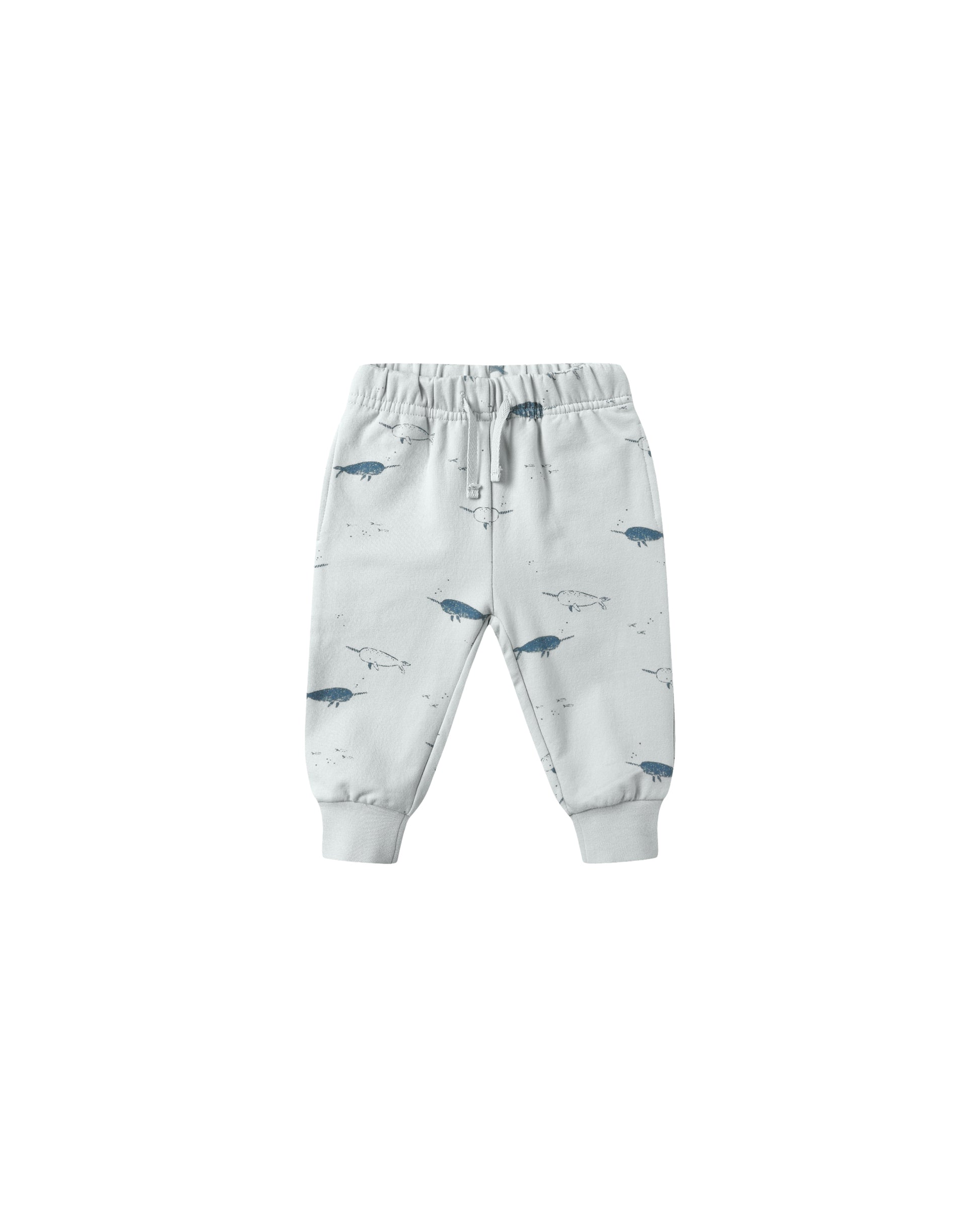 RELAXED FLEECE SWEATPANT || NARWHALS