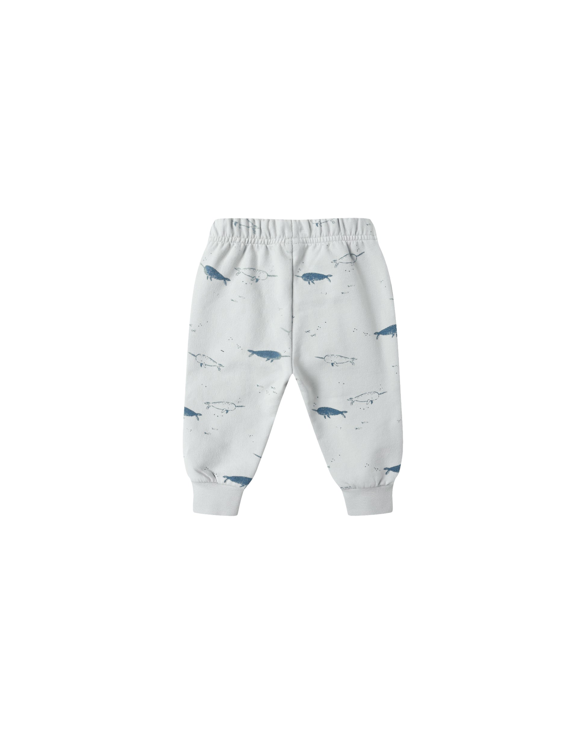 RELAXED FLEECE SWEATPANT || NARWHALS