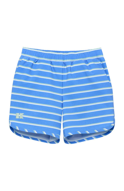 SKY BLUE BASELINE STRIPE SUPER SHORT