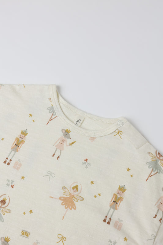LONG SLEEVE TEE + PANT SET || NUTCRACKER