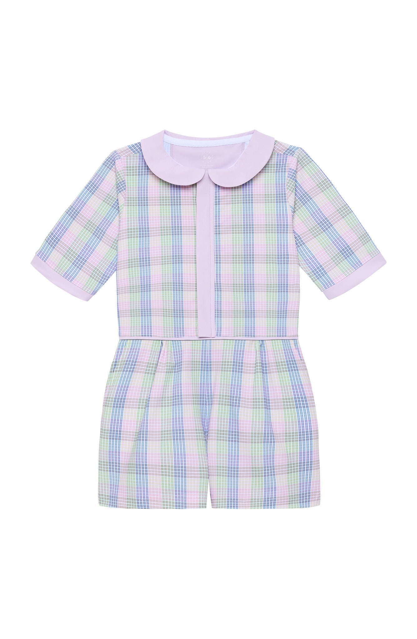 SPRING GINGHAM ROMPER