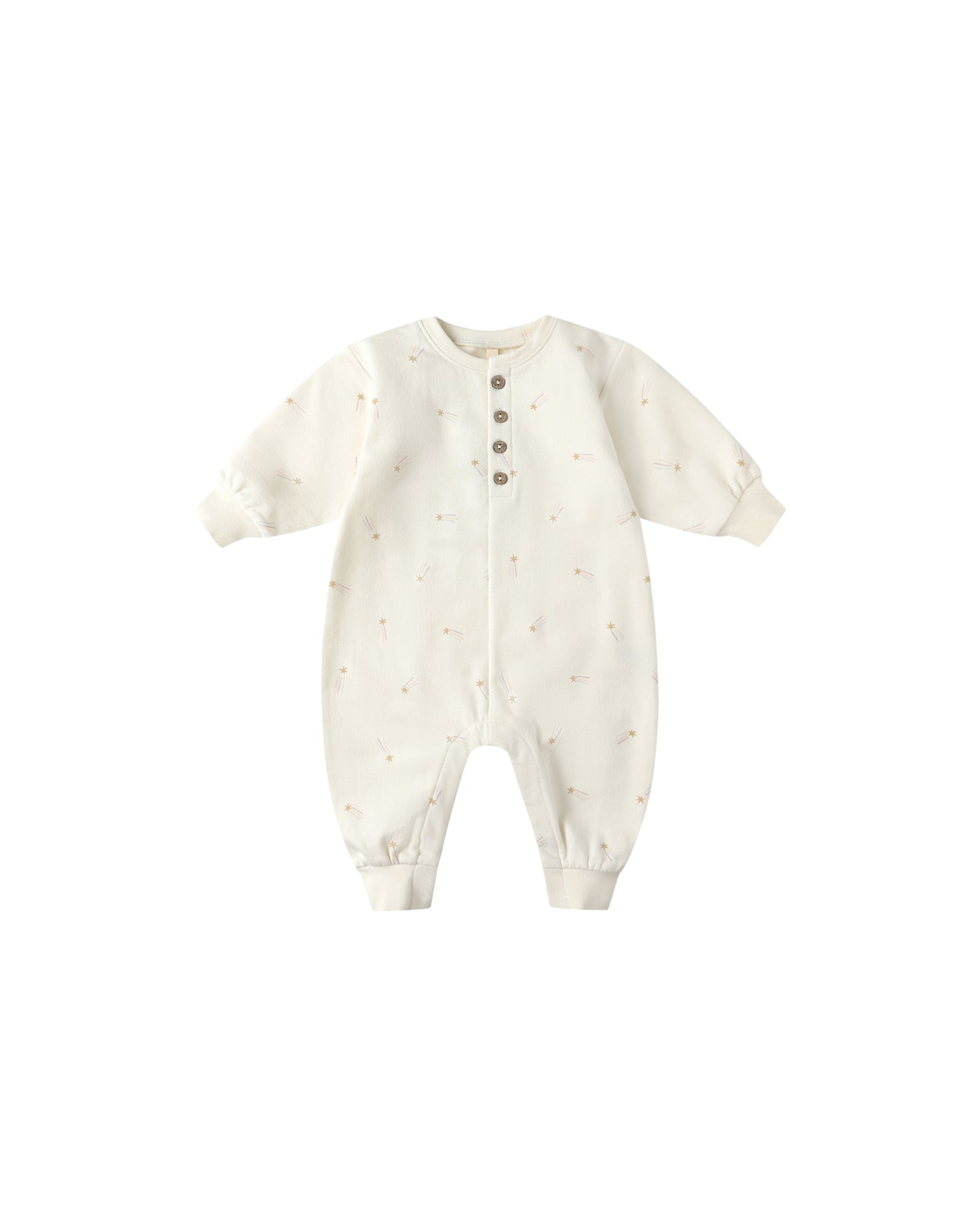 RELAXED FLEECE JUMPSUIT || SHOOTING STARS