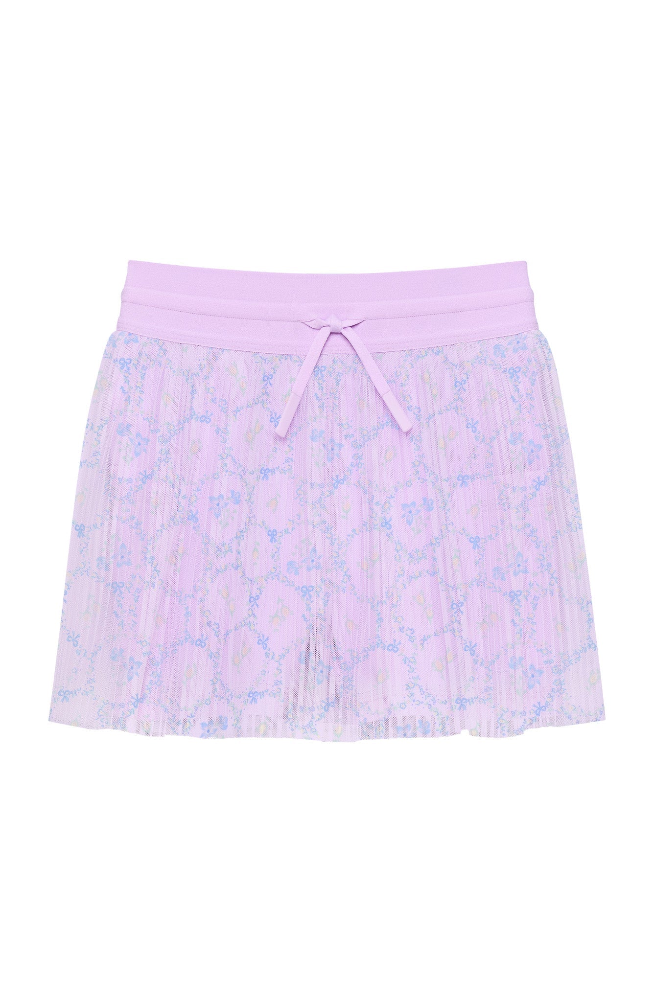 LAVENDER LOVE PLEATED SKORT