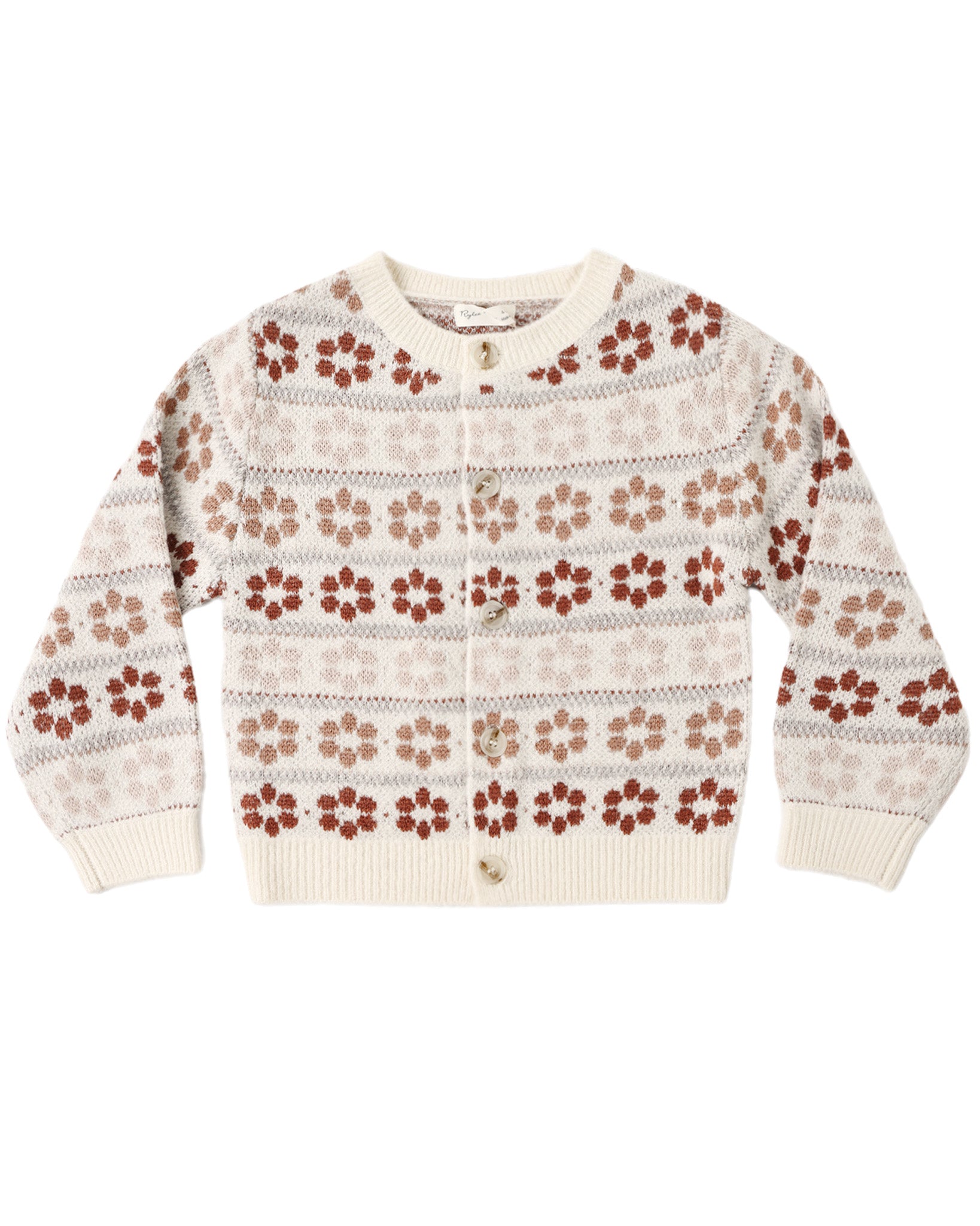 CHEYENNE CARDIGAN FLOWER FAIR ISLE