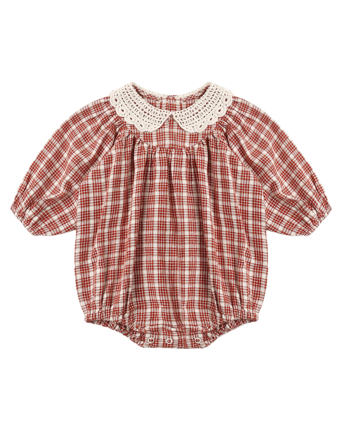 HEIDI ROMPER VINTAGE PLAID