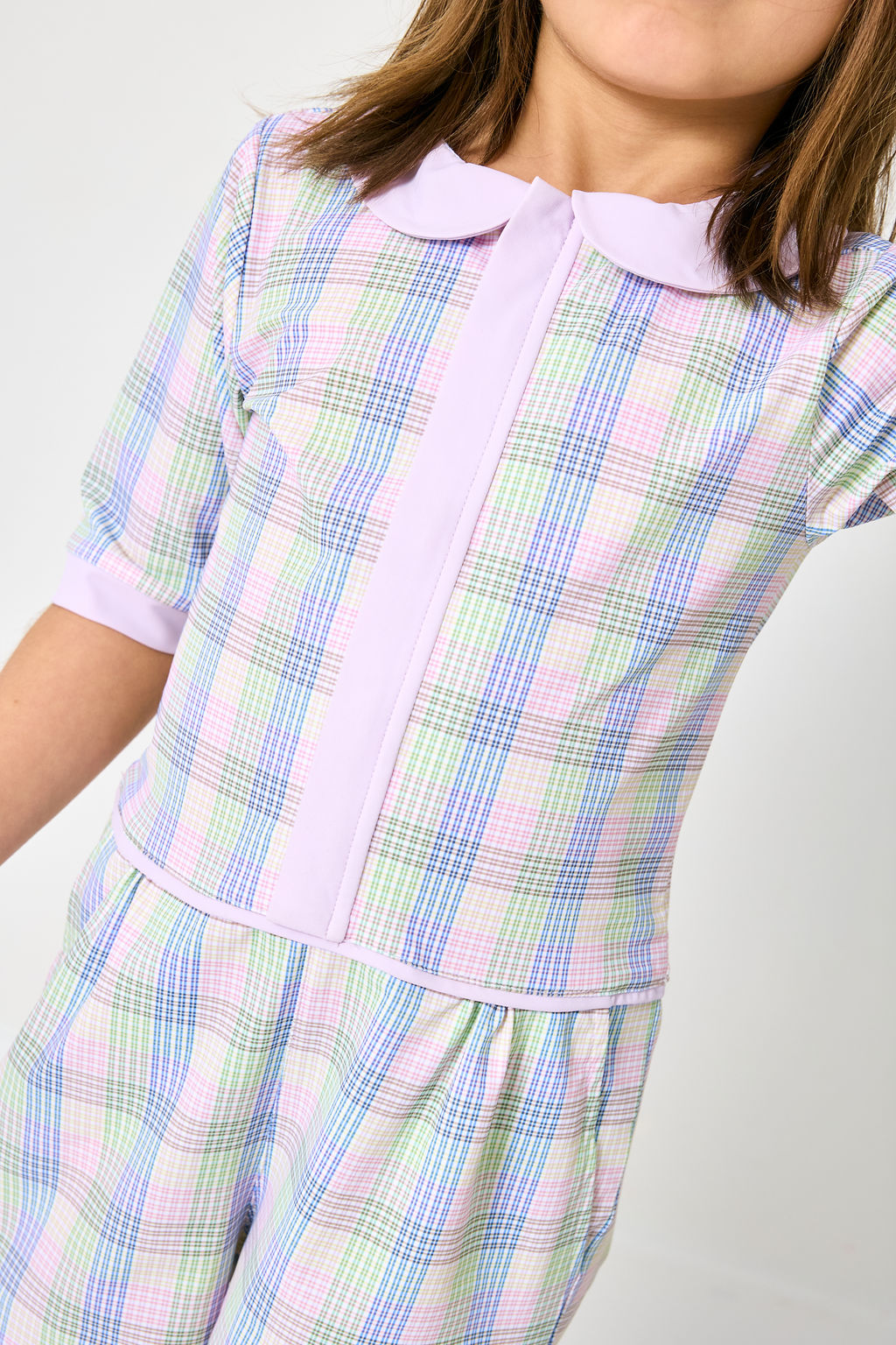 SPRING GINGHAM ROMPER