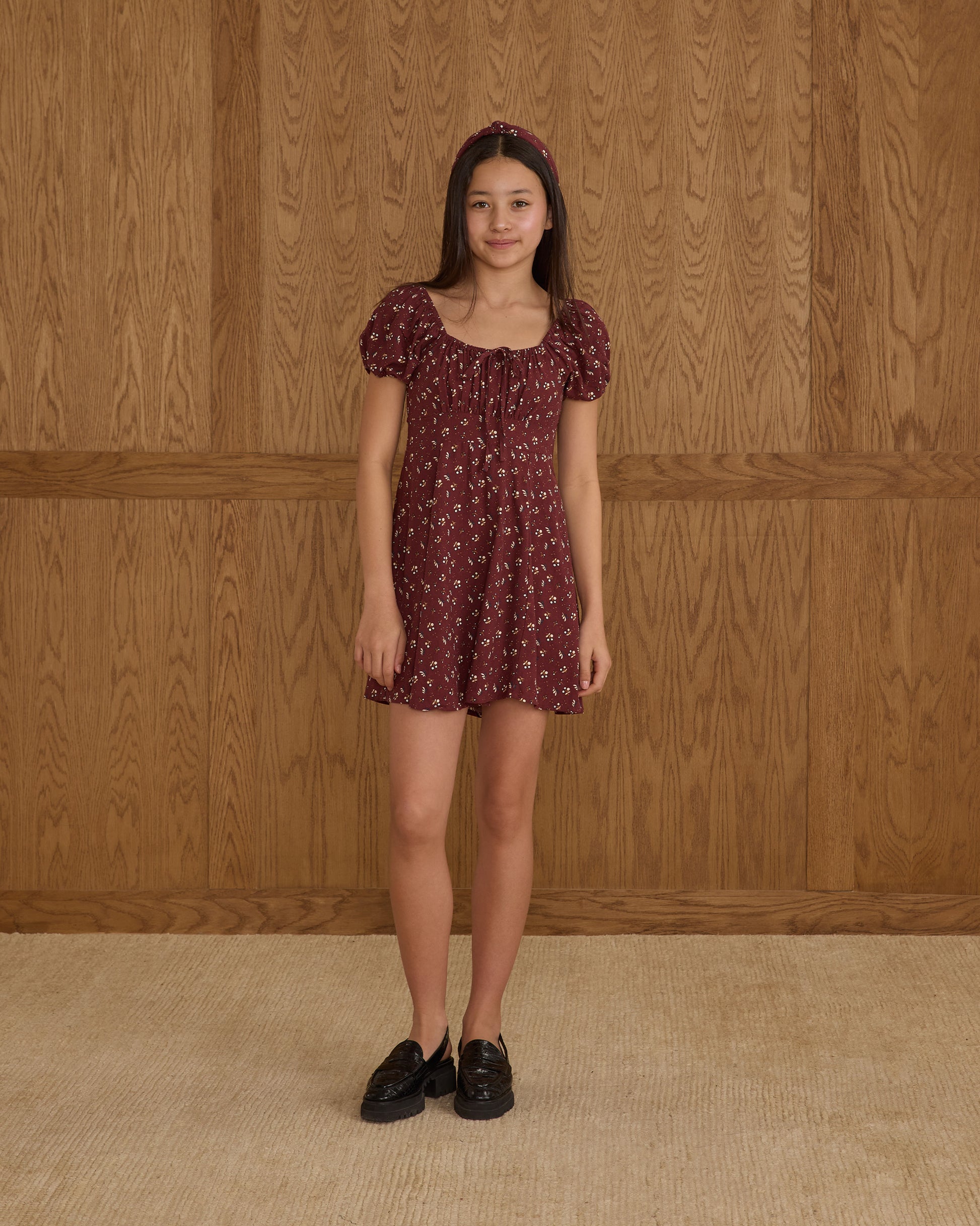 IVY DRESS || HARVEST BERRY - TEEN