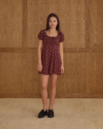 IVY DRESS || HARVEST BERRY - TEEN