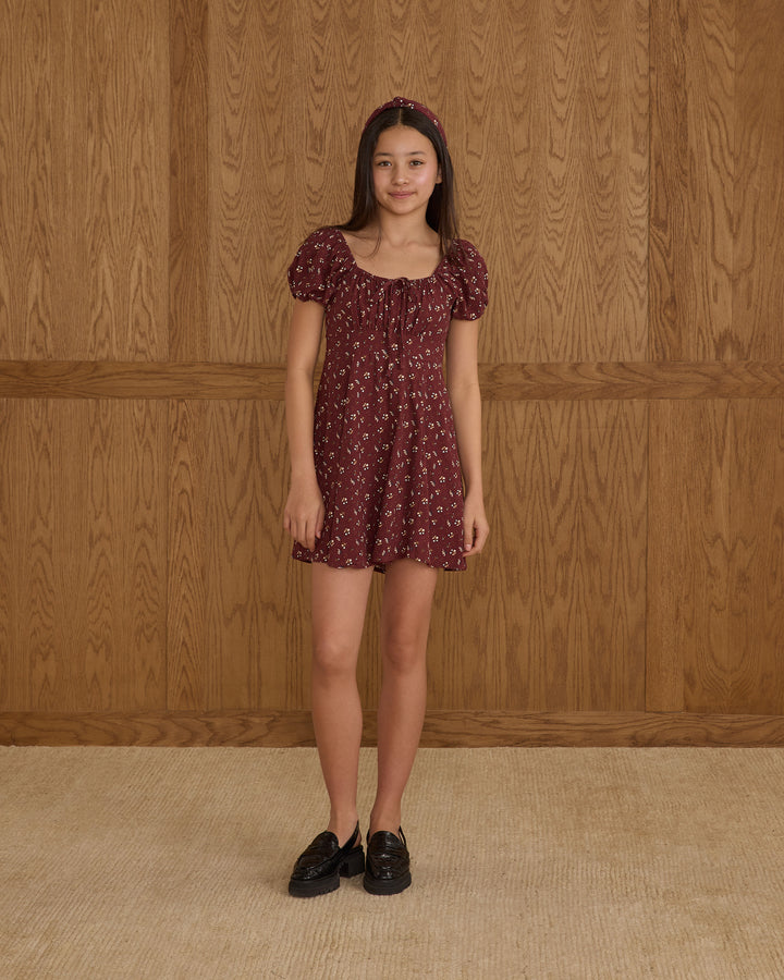 IVY DRESS || HARVEST BERRY - TEEN