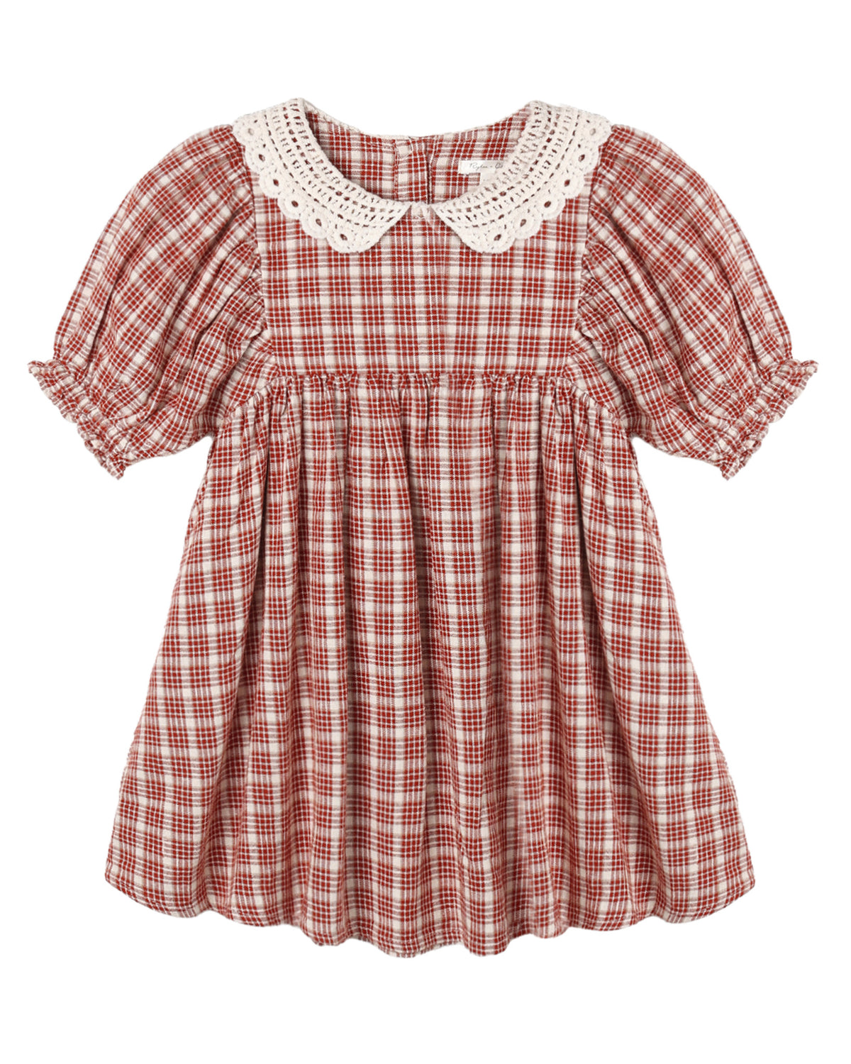 HEIDI DRESS VINTAGE PLAID
