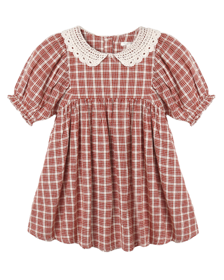 HEIDI DRESS VINTAGE PLAID