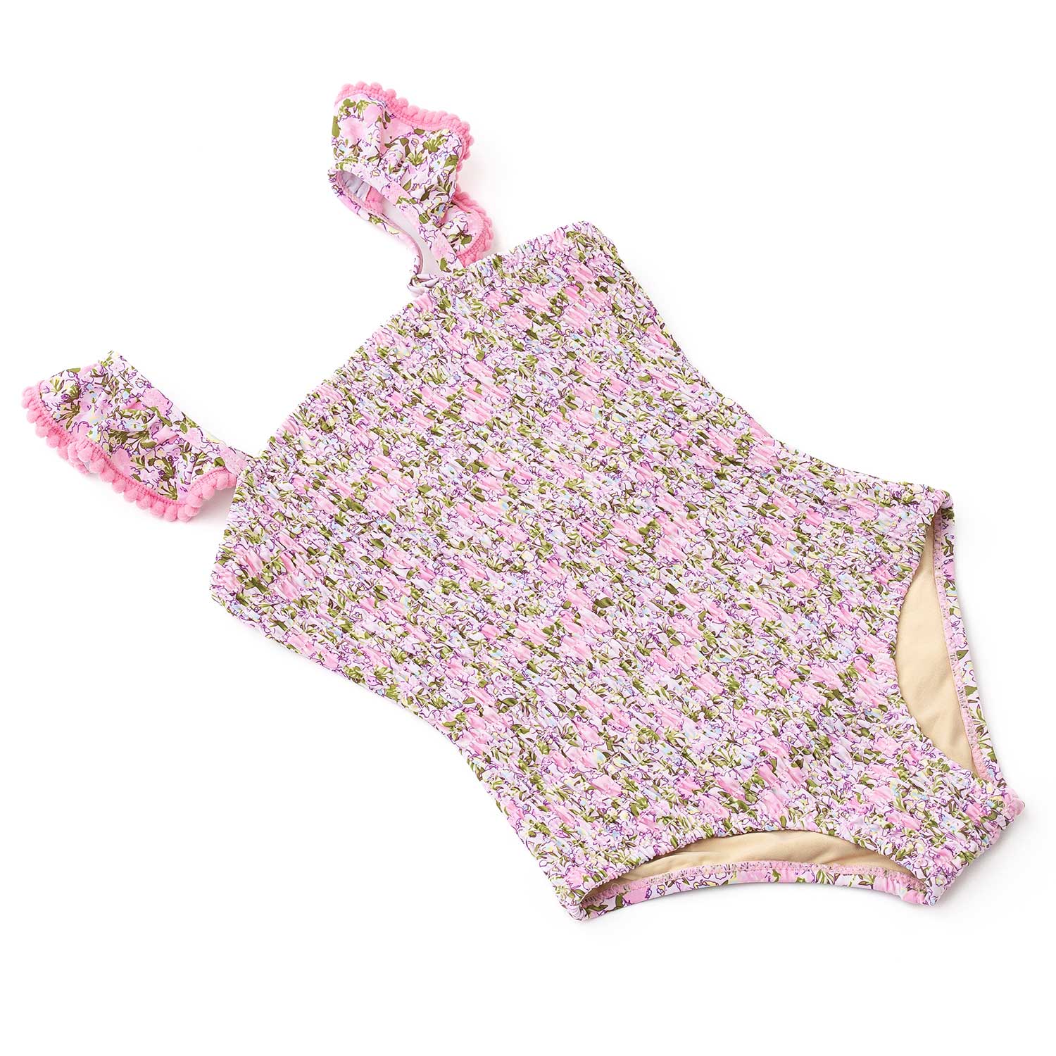 Smocked One-Piece | Blushing Blooms