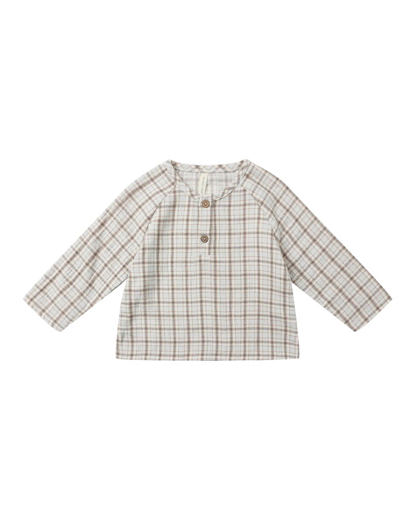 ZION SHIRT || BLUE PLAID