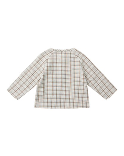 ZION SHIRT || BLUE PLAID
