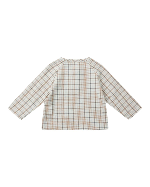 ZION SHIRT || BLUE PLAID