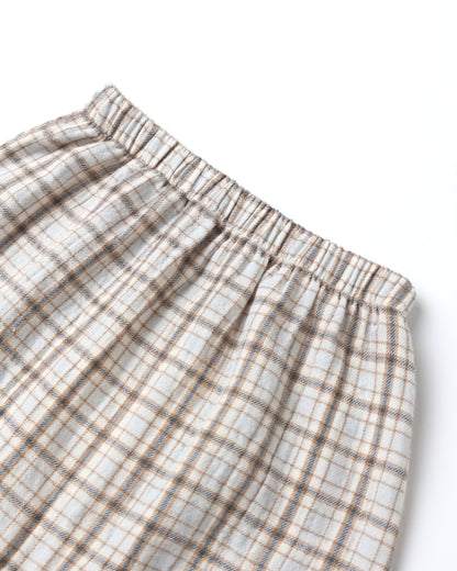 WOVEN PANT || BLUE PLAID