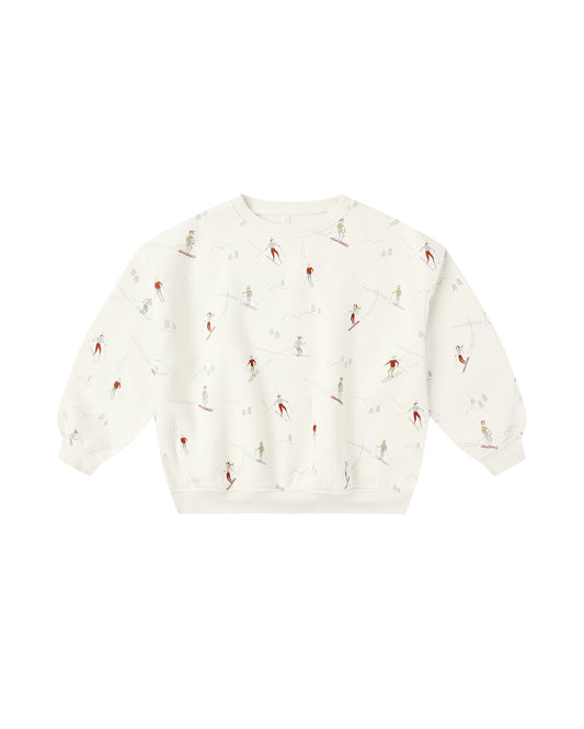 RELAXED SWEATSHIRT || SKIERS