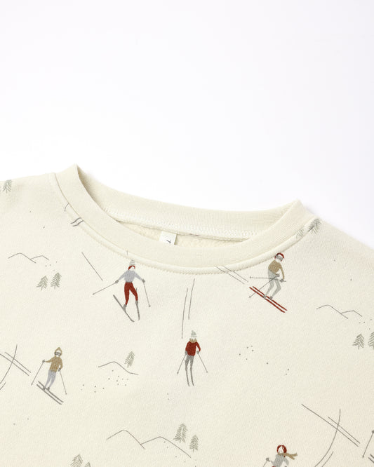 RELAXED SWEATSHIRT || SKIERS
