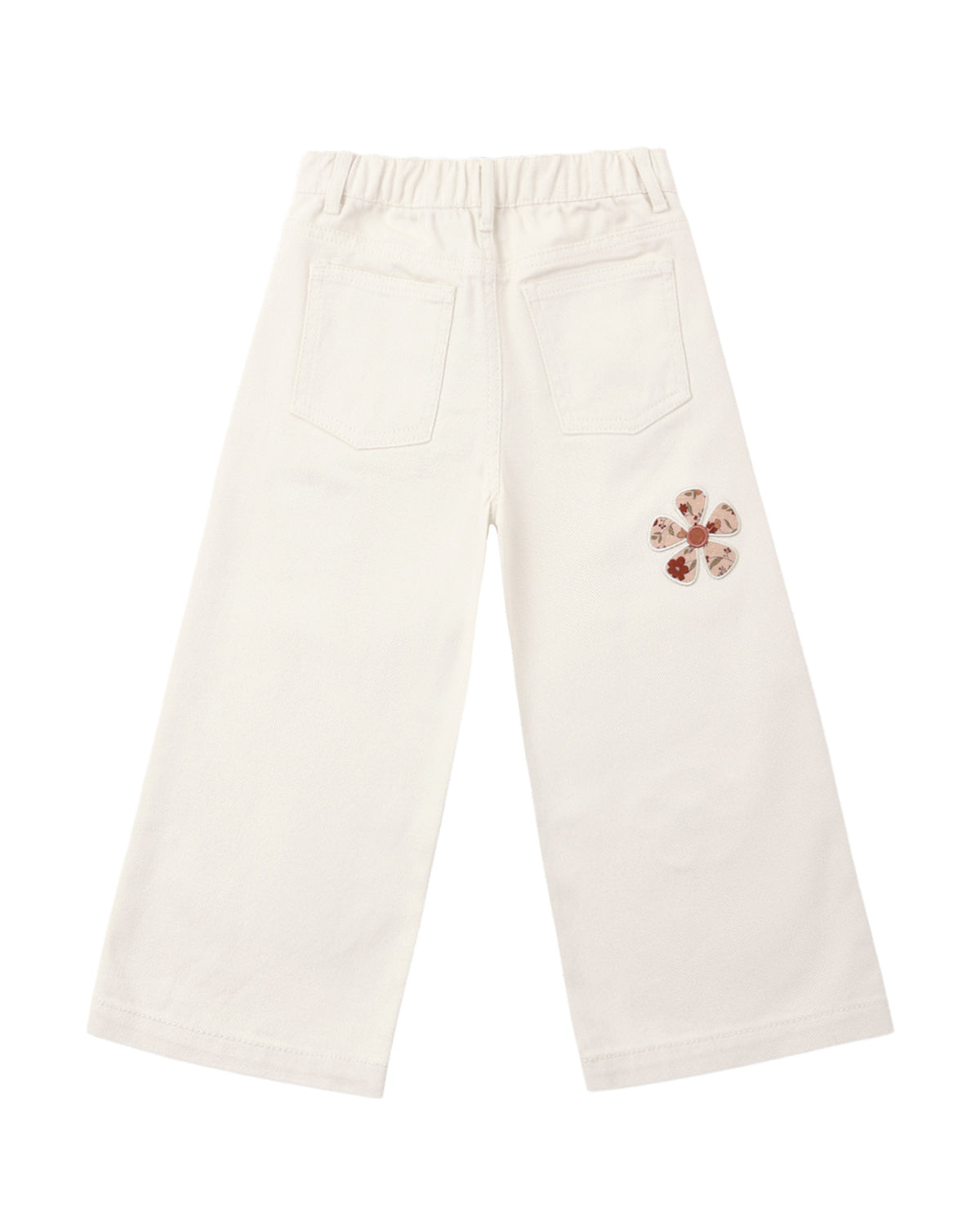 STRAIGHT LEG PANT DAISY PATCHES