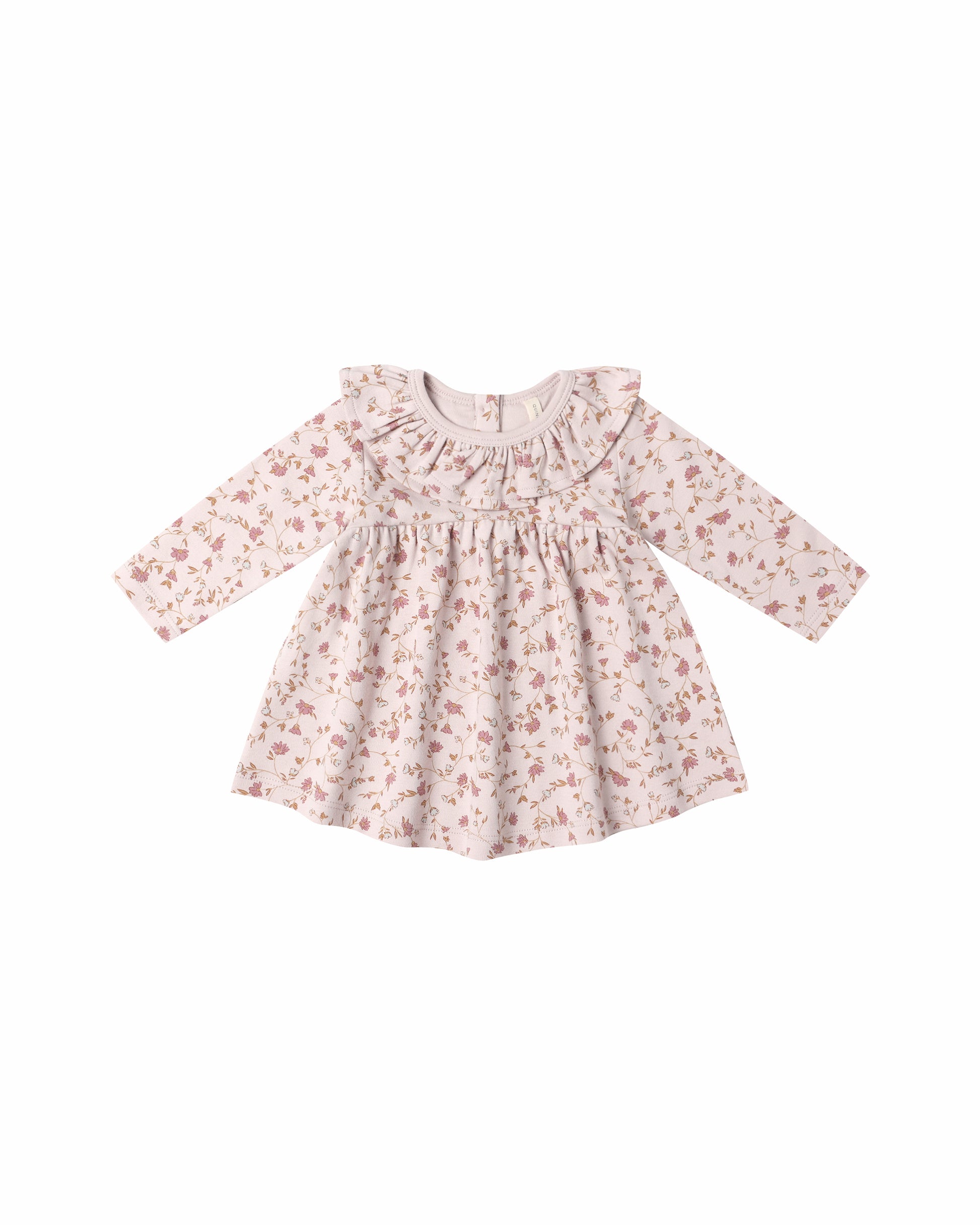 RUFFLE COLLAR JERSEY DRESS || GARDEN