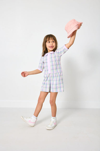 SPRING GINGHAM ROMPER