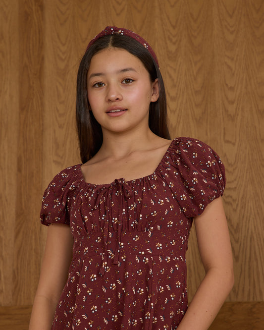 IVY DRESS || HARVEST BERRY - TEEN