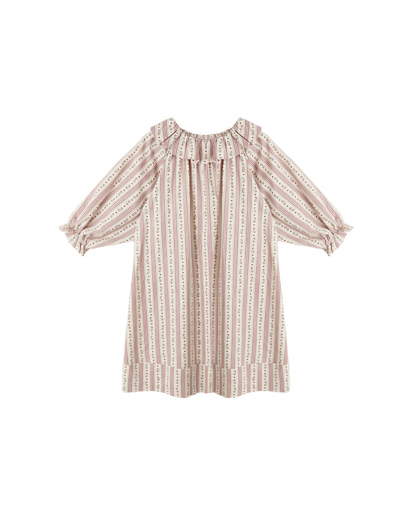 GIRL'S NIGHTGOWN || CANDY CANE STRIPE