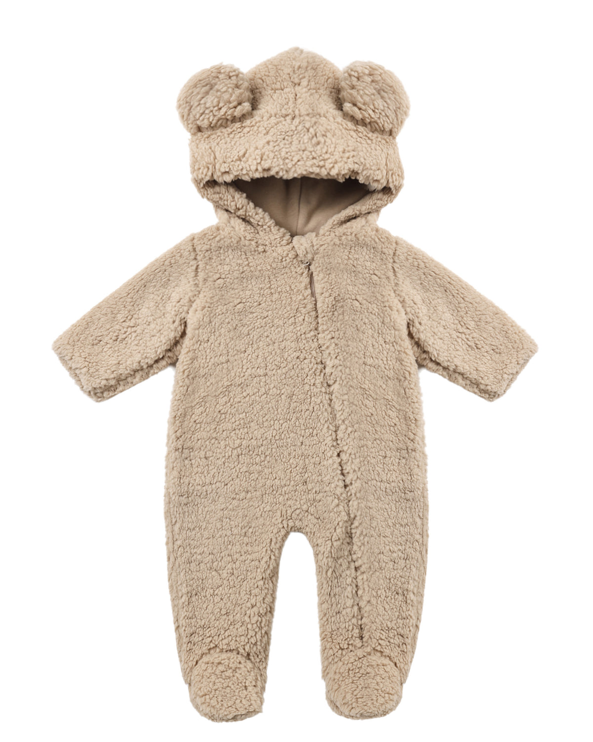 BEAR JUMPSUIT LATTE