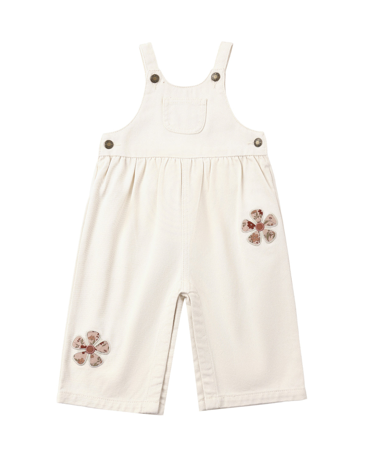 WIDE LEG OVERALL DAISY PATCHES