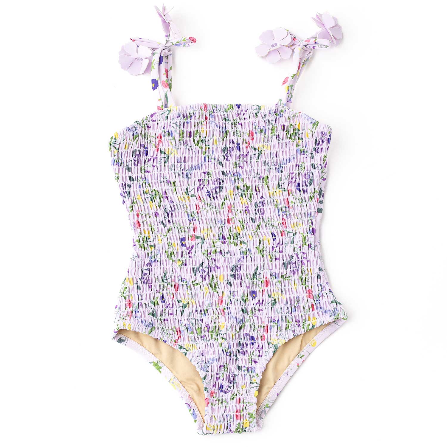 Smocked One-Piece | Wildflower Fields