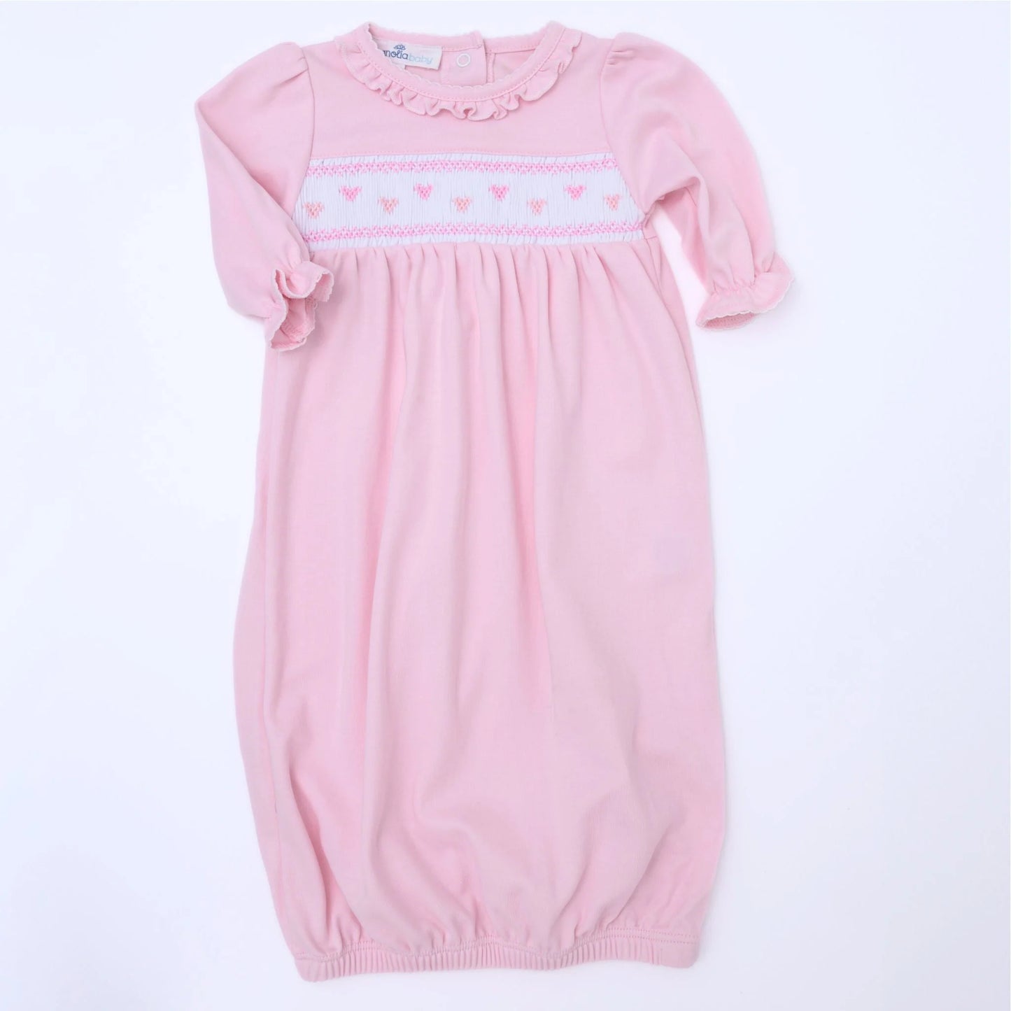 Valentine's Classics Smocked Gown | Pink