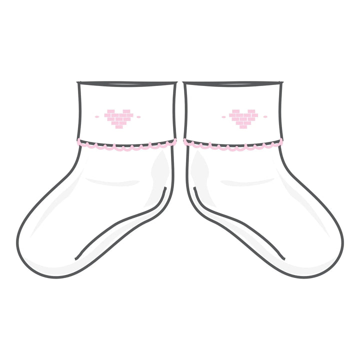 Valentine's Classics Embroidered Socks
