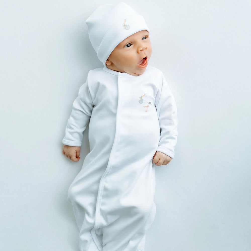 Vintage Stork Converter | White