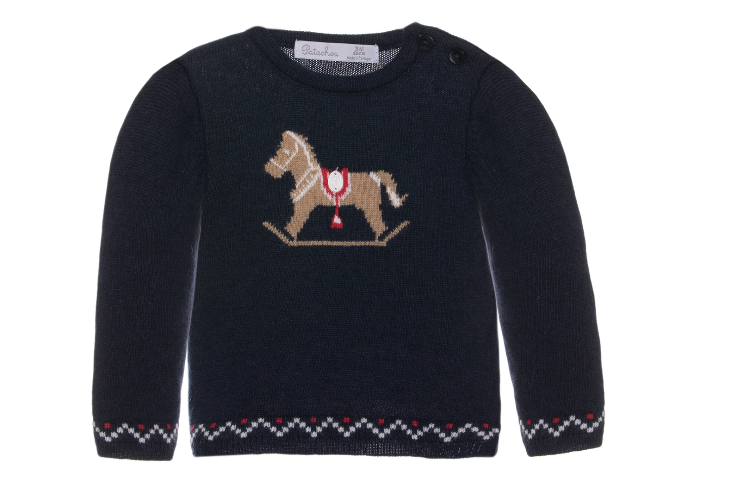Rocking Horse Sweater | Navy