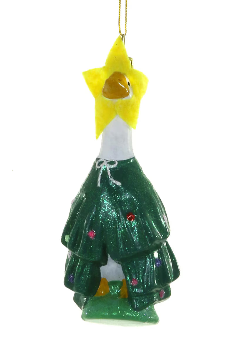 Porch Goose Ornament | Christmas Tree