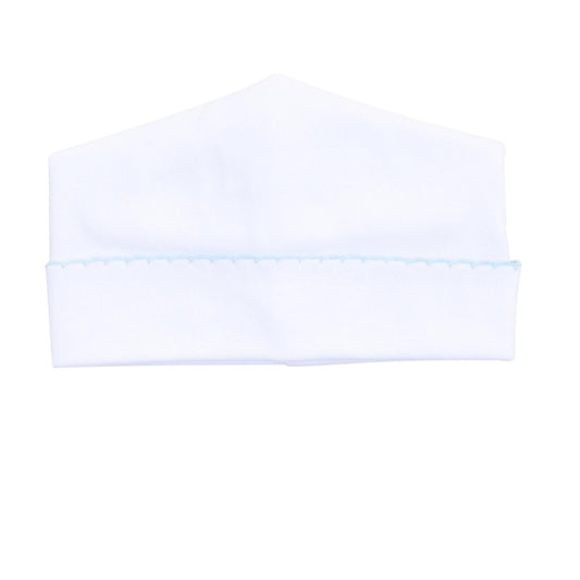 Essentials Hat, White/Light Blue