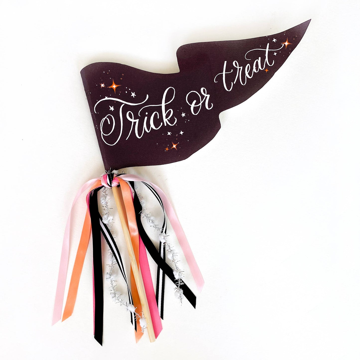 Trick or Treat Party Pennant Halloween Party Decor