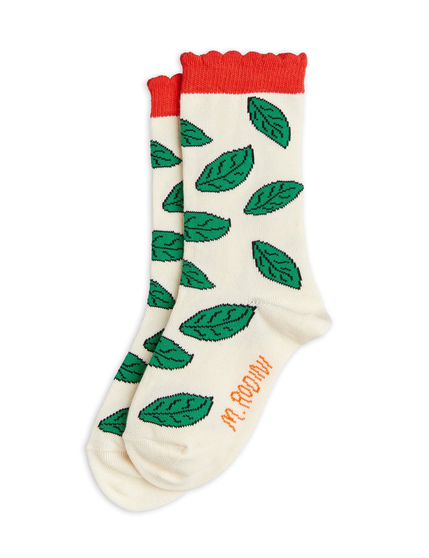 Leaf Scallop Socks