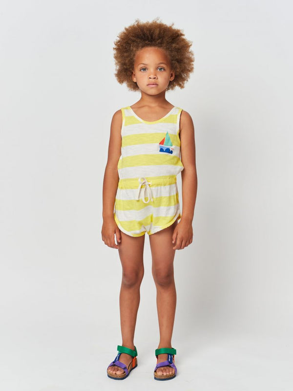 Yellow Stripes Playsuit