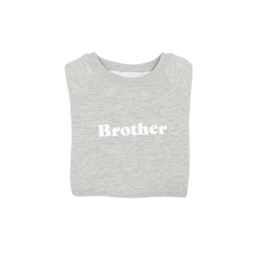 Brother Sweatshirt | Grey Marl