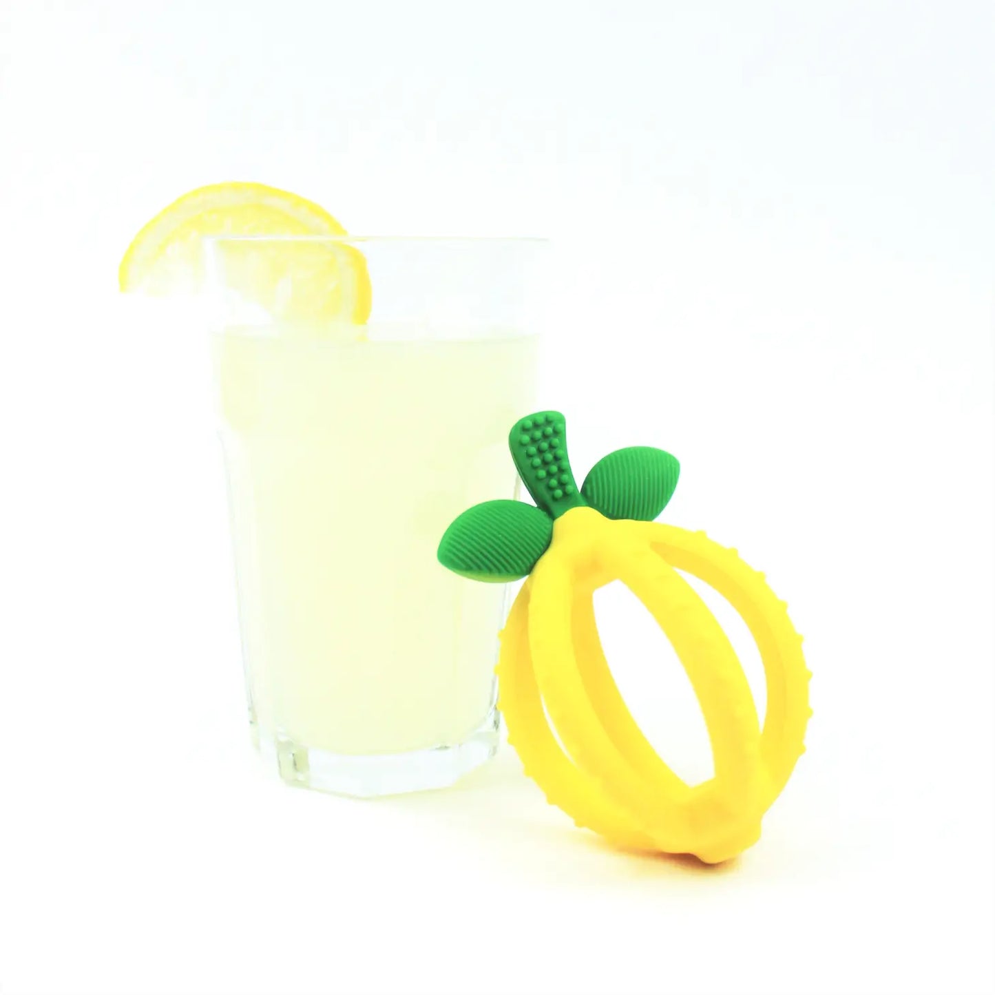 Bitzy Biter Citrus Teething Ball | Lemon